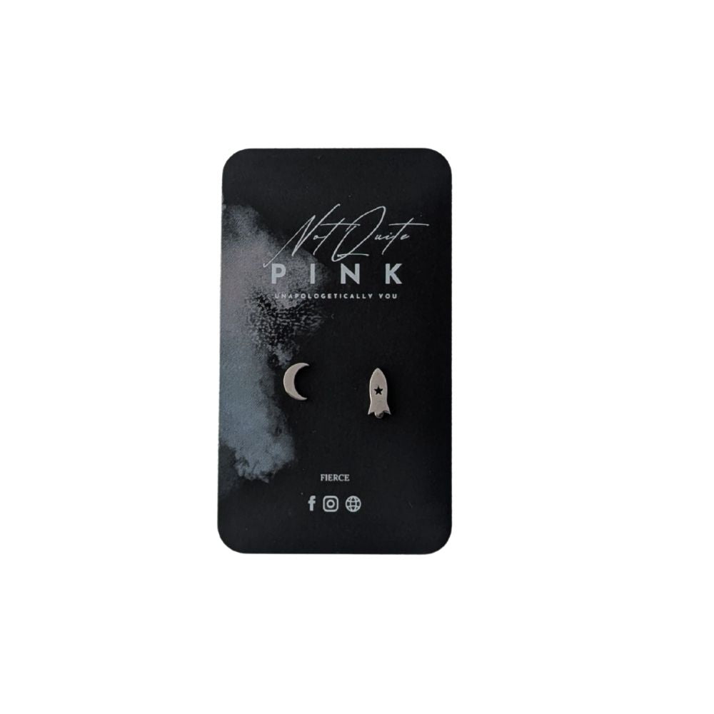 Fierce and Flash Gift Bundle (Fierce Hair Duo + Your Choice of Statement Stud)