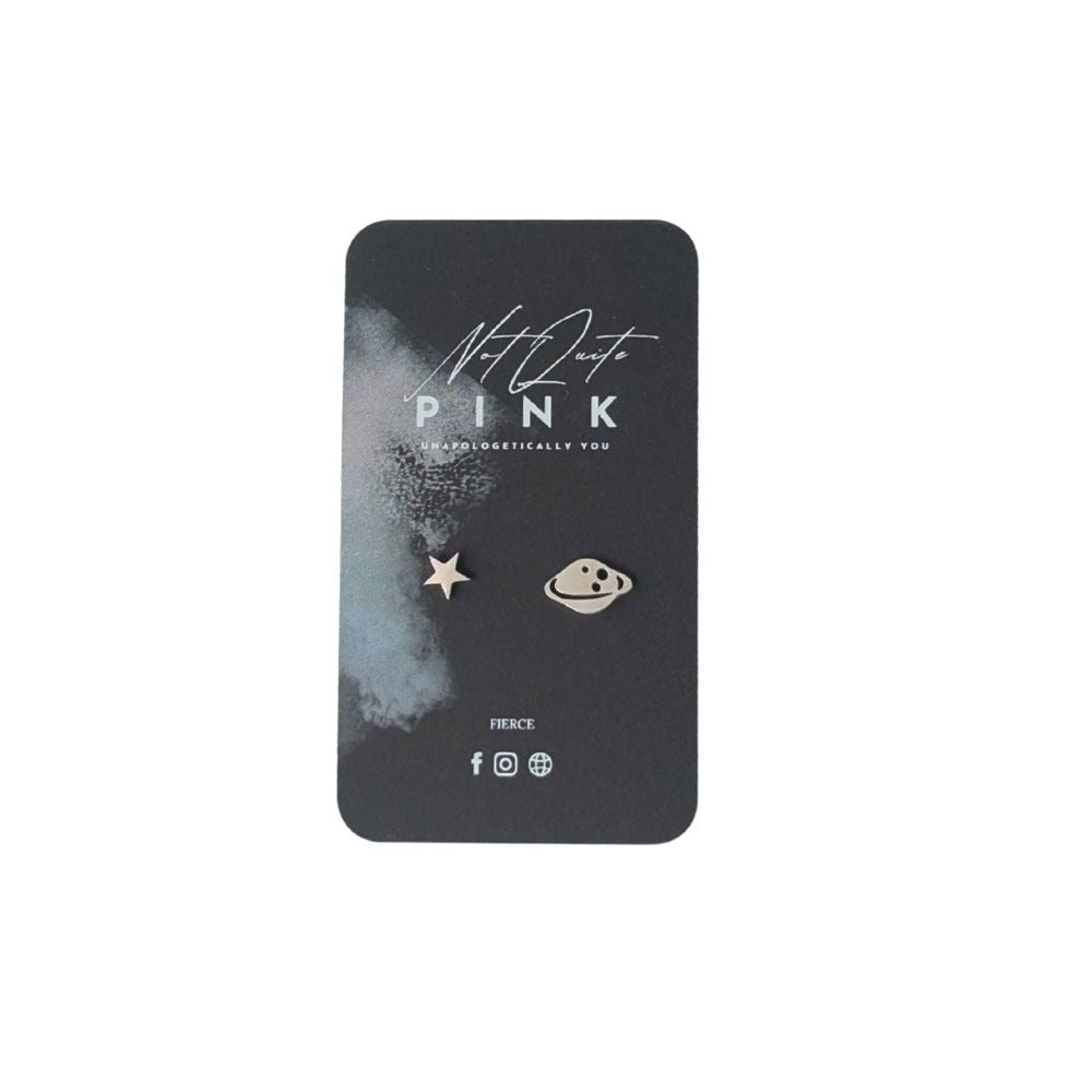 Star Gazing - Stainless Steel Studs